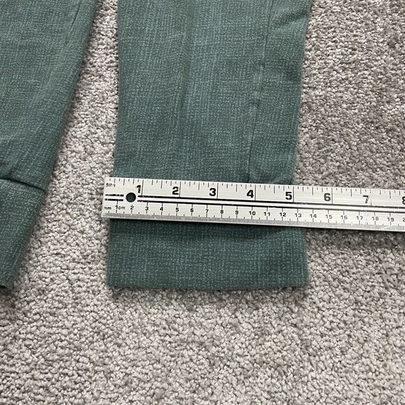 Columbia Leggings Womens Medium Green Capri Pockets Slim Outdoor Gym Running - Picture 12 of 14